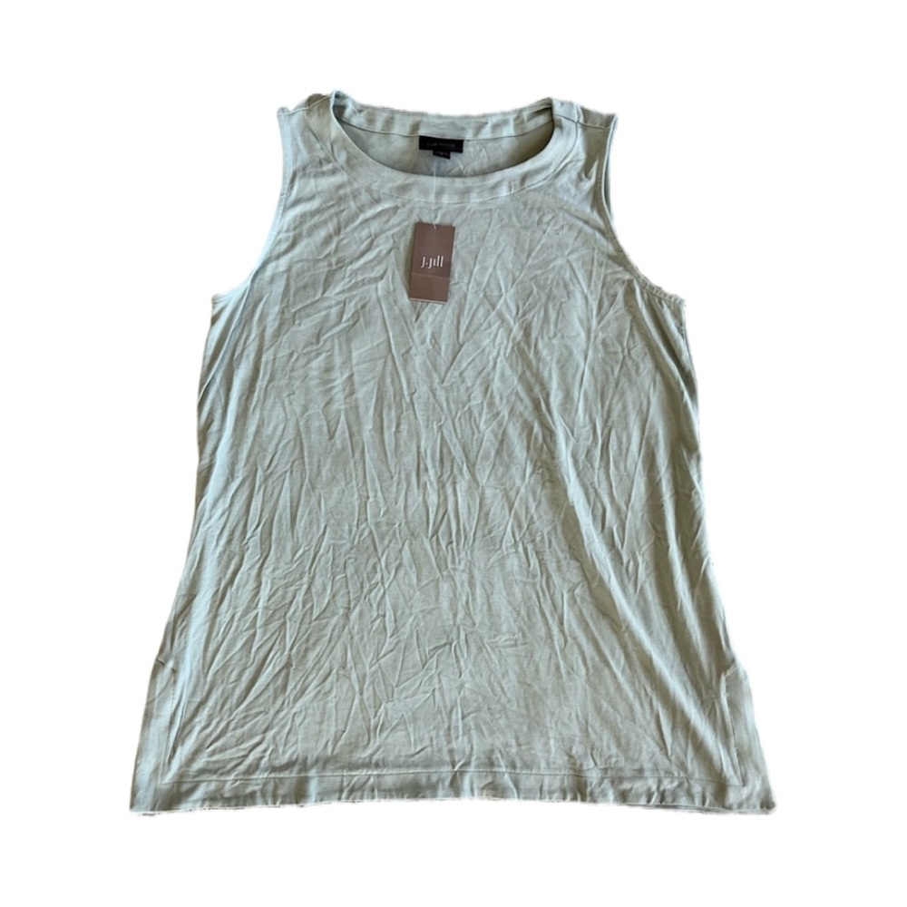 J. Jill Tank Top NWT Women’s Size Medium Teal Mineral Summer